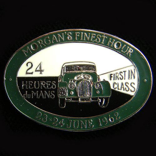 Morgan Club pin badge
