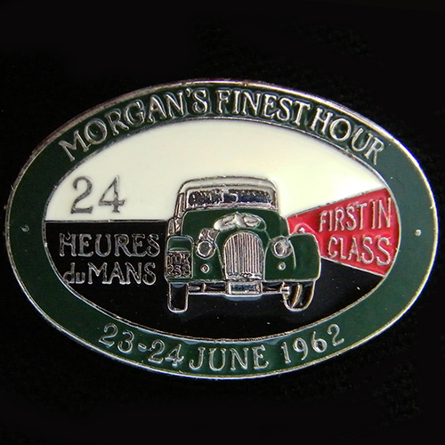 Morgan Club pin badge