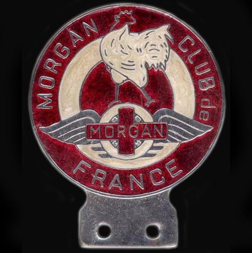 Morgan Club de France Car Badge