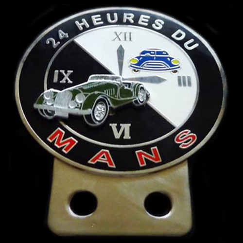 24 Heures du Mans Morgan Car Badge