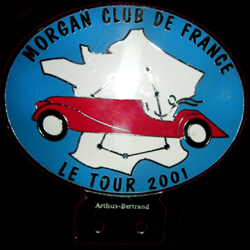 Morgan Club de France car badge