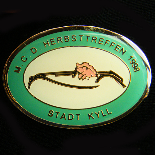 Morgan Club pin badge