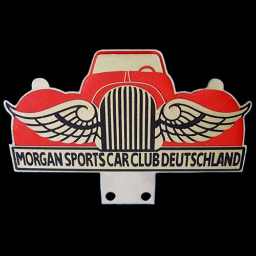 Morgan Sports Car Club Deutschland Car Badge