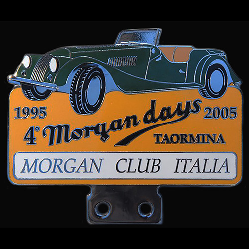 Morgan Club Italia 1995-2005 Car Badge