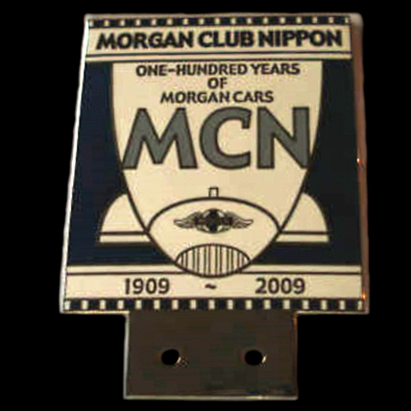 Morgan Club Nippon One Hundred years of Morgan Cars 1909-2009 Car Badge