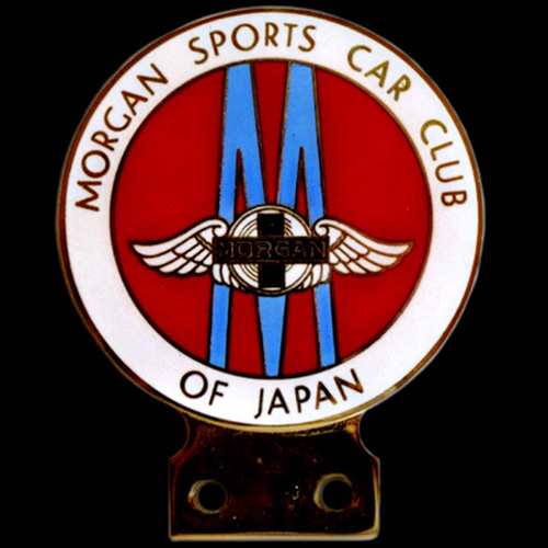 Morgan Sports Car Club of Japan Car Badge