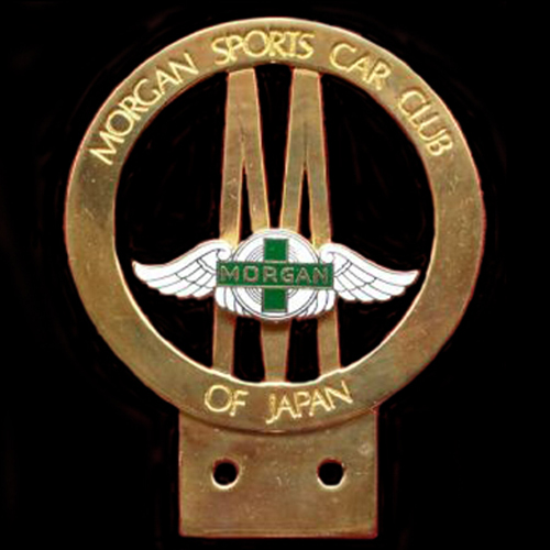 Morgan Sports Car Club  of Japan Car Badge