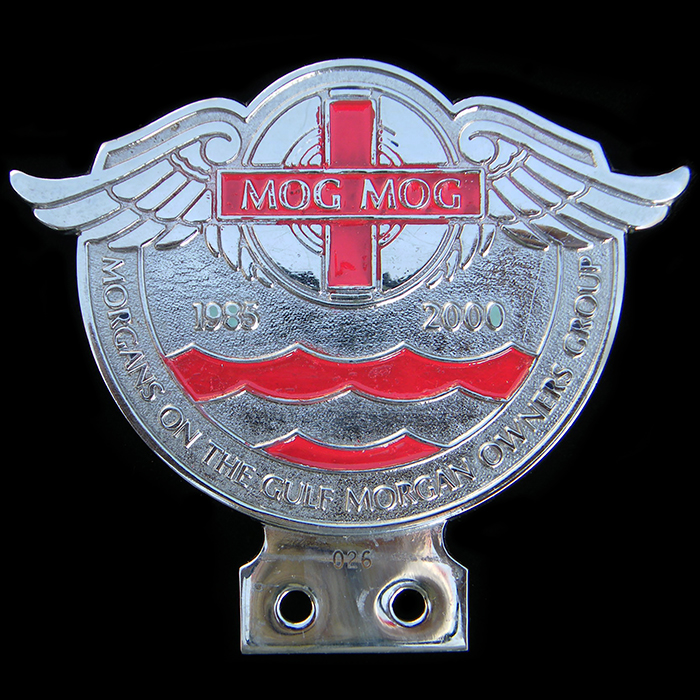 Morgans on the Gulf Morgan Owners Group Car Badge