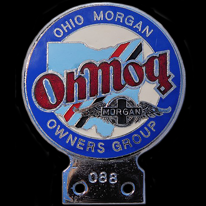 Ohio Morgan Owners Group Ohmog Car Badge
