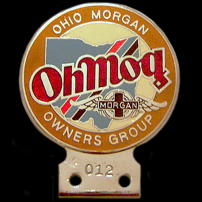 Ohio Morgan Owners Group Ohmog Car Badge