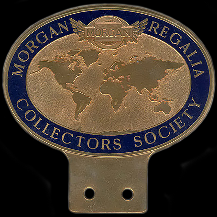 Morgan Regalia Collectors Society   Car Badge