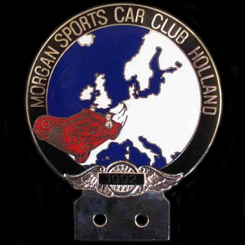 Morgan Sports Car Club Holland Car Badge