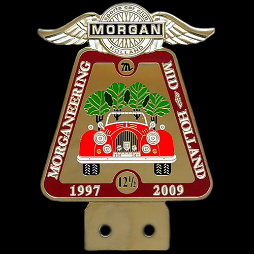 Morgan Sports Car Club Holland Car Badge