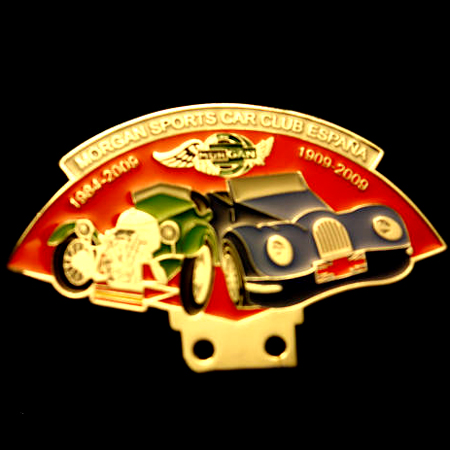 Morgan Sports Car Club España 1984-2009 Car Badge