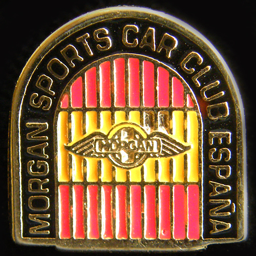 Morgan Club pin badge