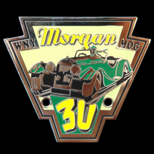 Morgan WNY MOG 30 Car Badge