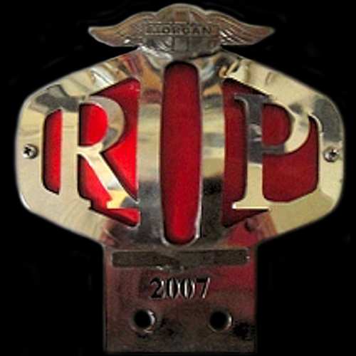 ROP 2007 Morgan Car Badge