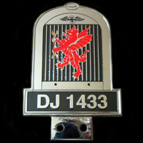 DJ 1433 Morgan Car Badge