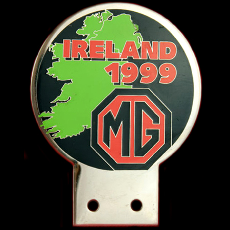 MG Car Club Ireland 1999 Car Badge