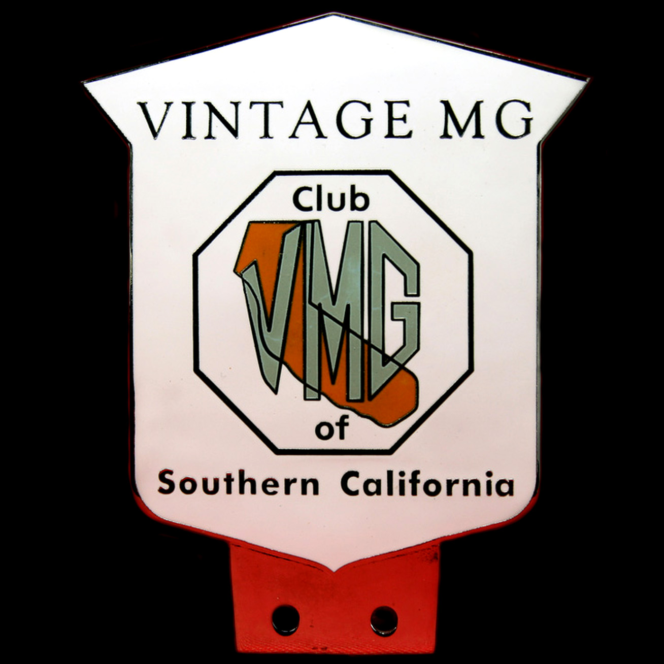 Vintage MG Club of Southern California Car Badge