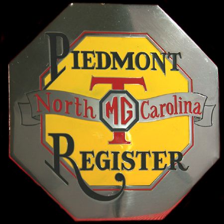 MG "T" Register Car Badge