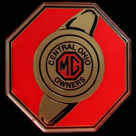 MG Owners Club Central Ohio Car Badge