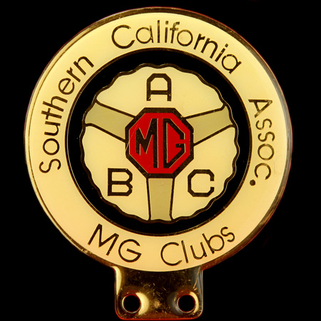 MG Southern California Assoc Car Clubs Badge