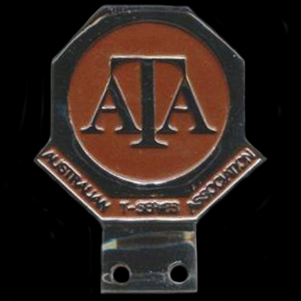 MG Car Club T Series Association Car Badge
