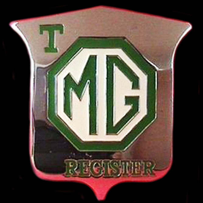 MG "T" Register Car Badge