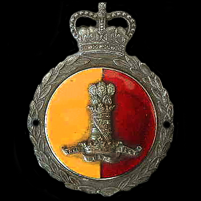 11th Alberts car badge