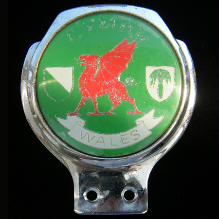 Wales Car Badge