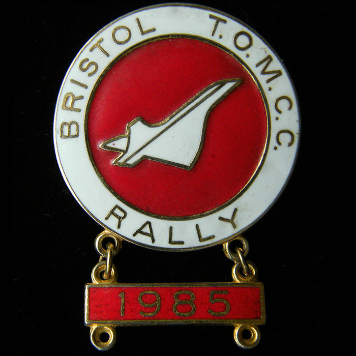 Concorde Rally pin badge