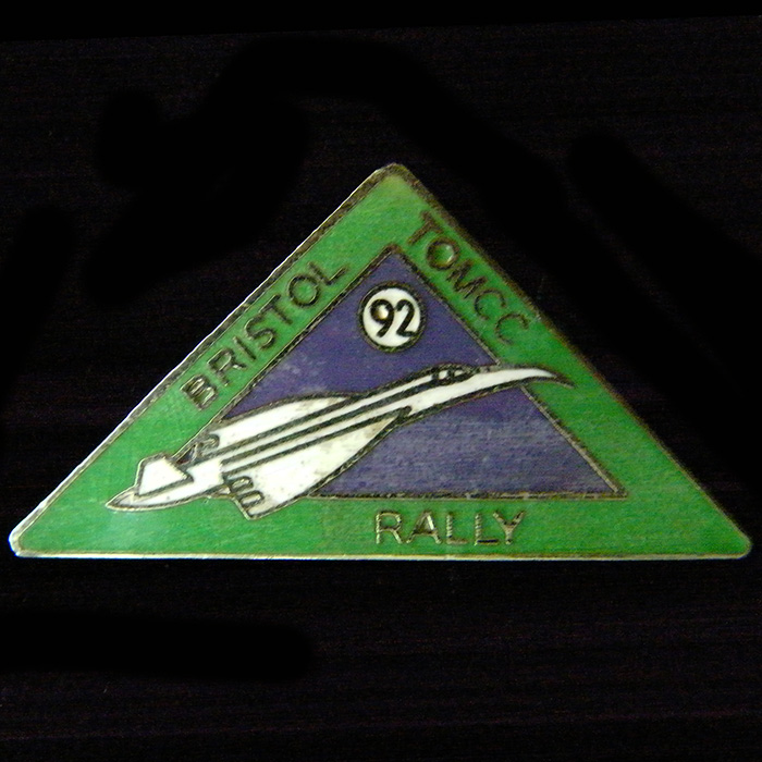 Concorde Rally Pin Badge
