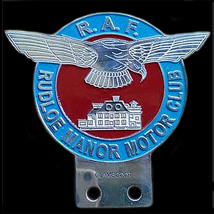 Royal Air Forces Rudloe Manor Motor Club Car Badge