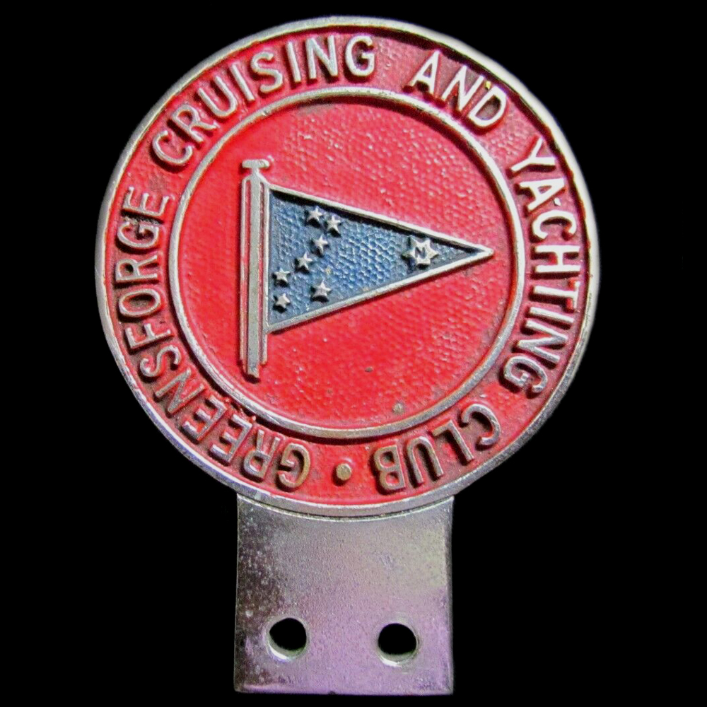 Greensforge Cruising and Yachting Club car badge