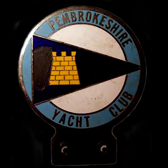 Pembrokeshire Yacht Club car badge