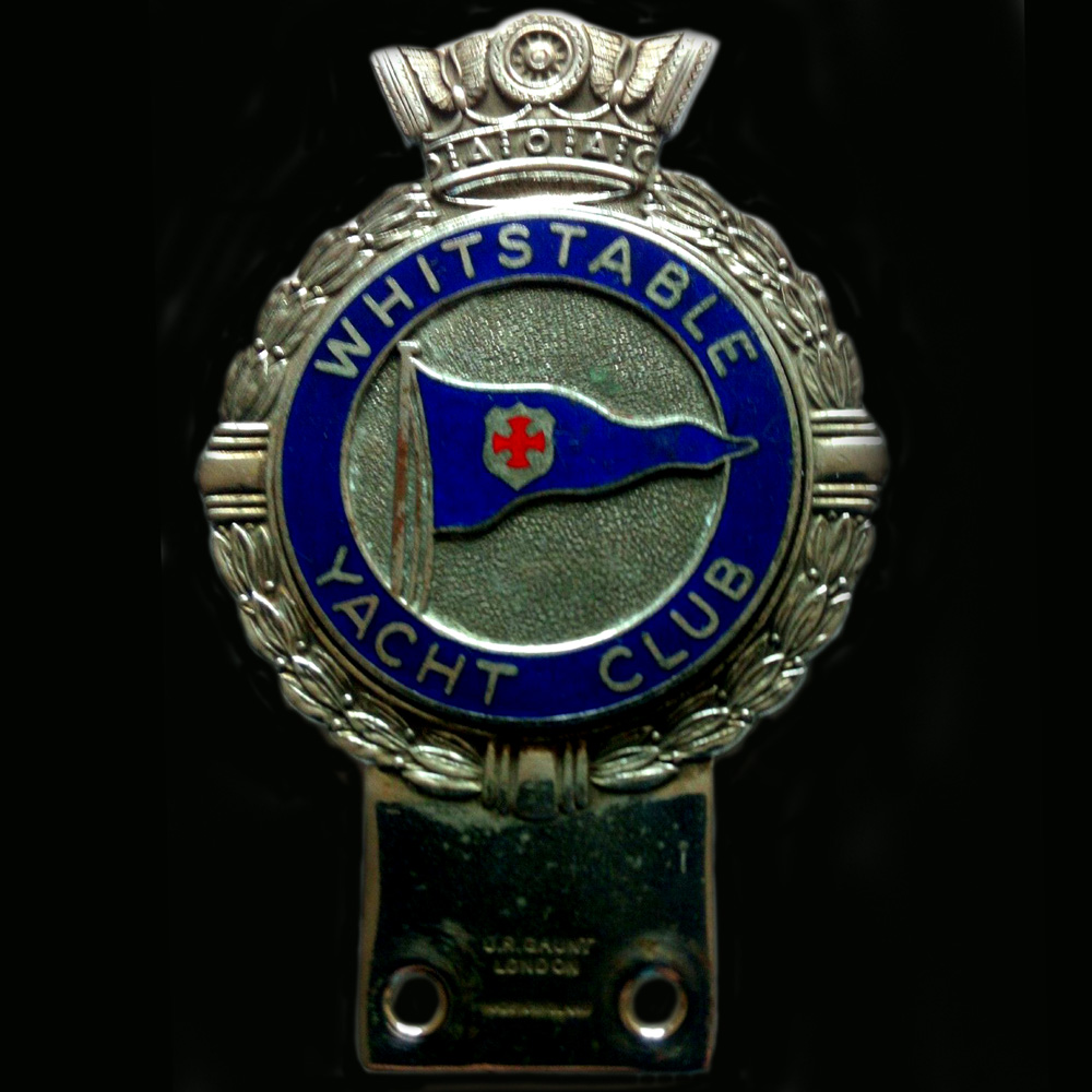Whitstable Yacht Club car badge