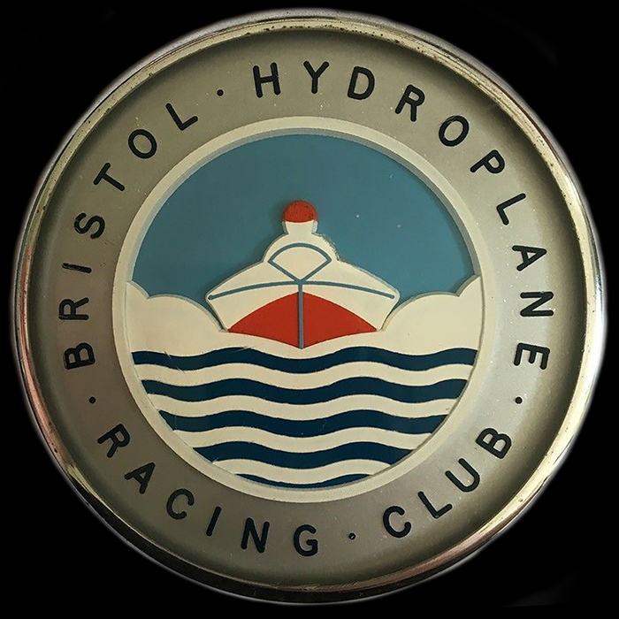 Bristol Hydroplane Racing Club Car Badge