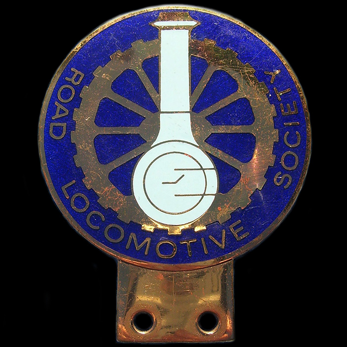 Road Locomotve Socety car badge
