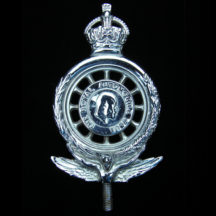  Royal Automobile Club Car Badge 