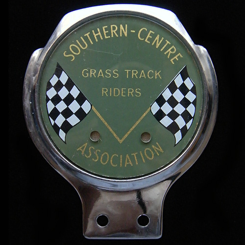 Southern Centre Grass Track Riders Association Car Badge