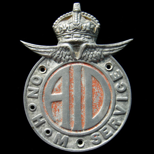 On His Majestys Service Badge