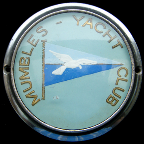 Mumbles Yacht Club Car Badge