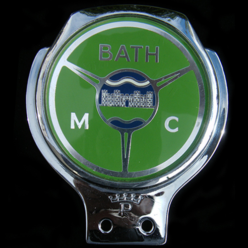 Bath Motor Club Car Badge