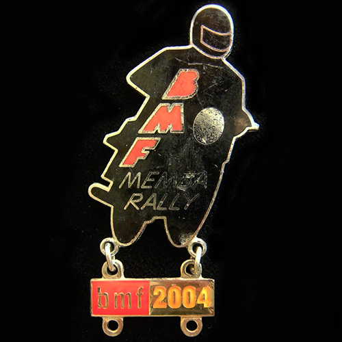 British Motorcyclists Federation Lapel Badge