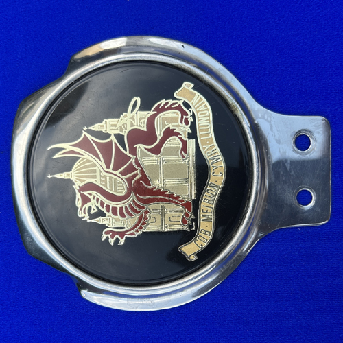Cor Meibion  Cymry Llundain car badge