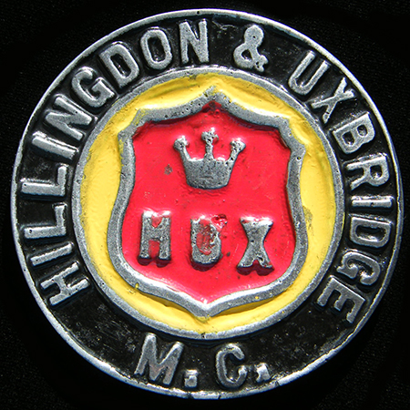 Hillingdon & Uxbridge Motor Club Car Badge