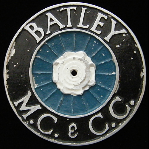 Batley Motor & Cycle and Car Club Car Badge