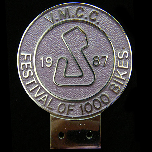 Festival of 1000 Bikes car Badge