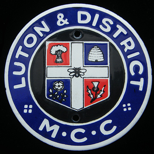 Luton & District M.C.C. Car Badge